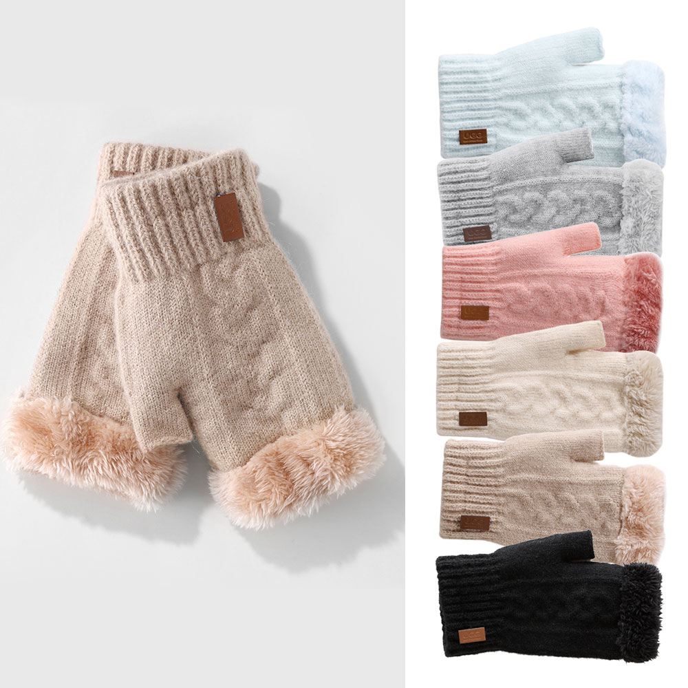 [무료배송] 호주정품 디케이 어그 핑거리스 니트 장갑 DK UGG DS007